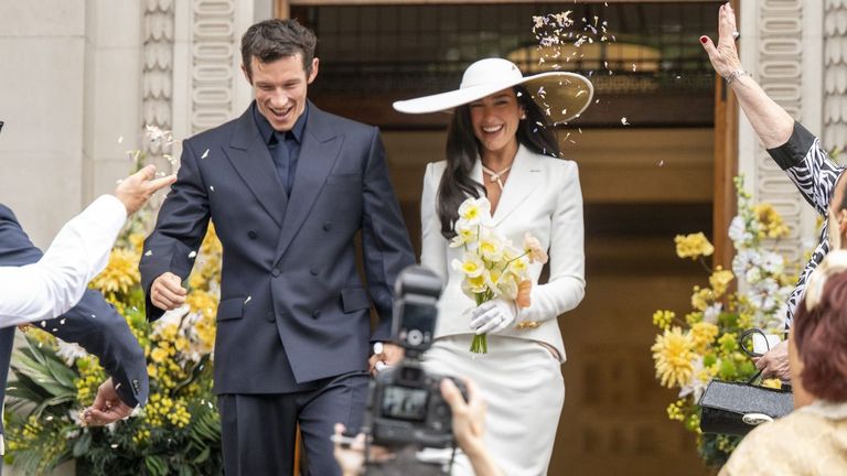 La gran boda italiana de Dua Lipa y Callum Turner