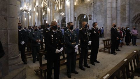 La Guardia Civil conmemor el da de su patrona con una misa en la Catedral de Ourense y un acto institucional en el Teatro Principal