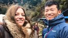 Xiana y Lakpa se conocieron en el viaje que ella soñaba con hacer desde niña y escribieron juntos «Sherpas. La otra historia del Himalaya»