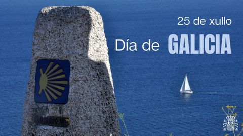 Imagen con la que Pedro Sánchez acompaña su mensaje por el Día de Galicia