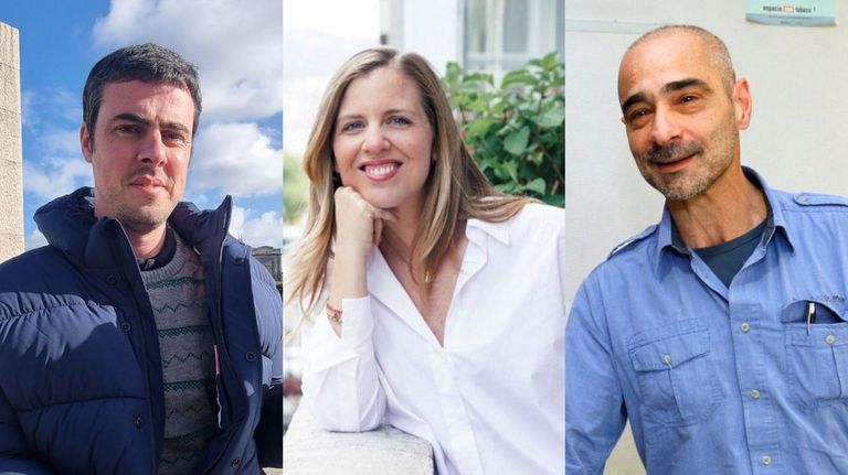 Presentacions literarias en Pontevedra con Patricia Sánchez Abeal, Xurxo Martínez e Antolín Alcántara