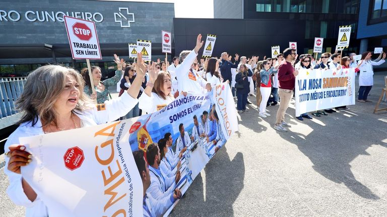 La huelga médica deja 6.730 pacientes sin atender en Vigo