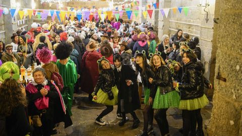 Las mujeres mandaron en el jueves de comadres en Ribadavia