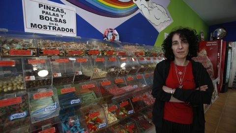 María Vázquez, encargada de la tienda de A Coruña que sufrió una estafa el pasado día 12 de mayo.