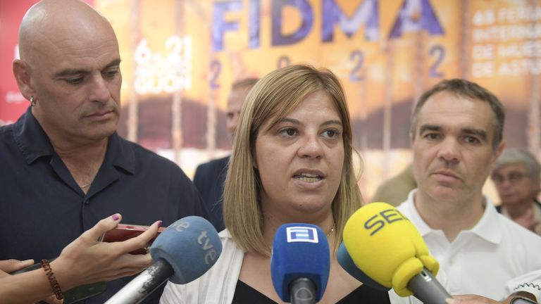 La vicepresidenta del Gobierno del Principado, Gimena Llamedo. ARCHIVO