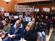 Protesta en el pleno de Vilagarc�a