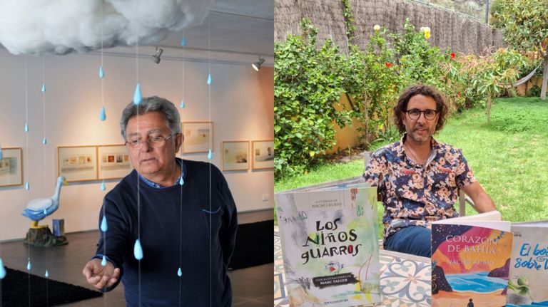 Un padre y su hijo premiados por la Fundación Cuatrogatos de Miami por dos libros editados en Pontevedra