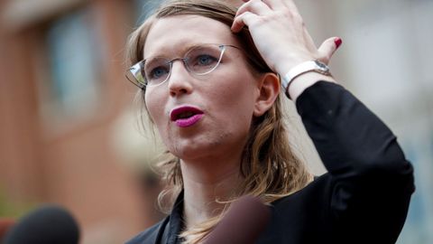 Chelsea Manning, exanalista de inteligencia del Ejrcito de EE.UU. que proporcion documentos secretos a Wikileaks en el 2010