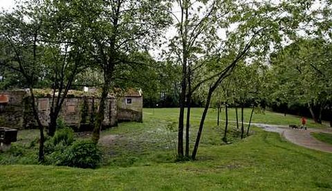 Parque lineal del Gafos, en Pontevedra