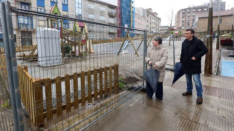 Pontevedra organiza una fiesta para inaugurar la reforma del parque infantil de la Praza das Regas