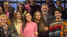 La familia real pos� con el elenco de �Rent�