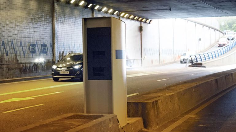 El nuevo radar del túnel de Beiramar podrá empezar a multar a mediados de este mes