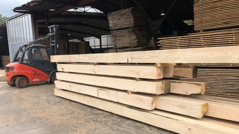 Galiquercus es una de las principales empresas que comercializa madera en Galicia