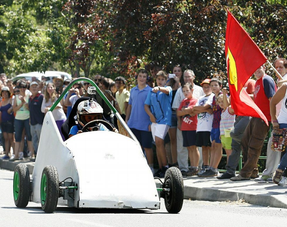 Corrida de toros de Sarria durante el San Juan de 2014. 
