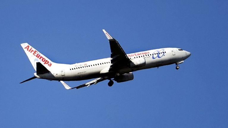Un avión de Air Europa, en foto de archivo