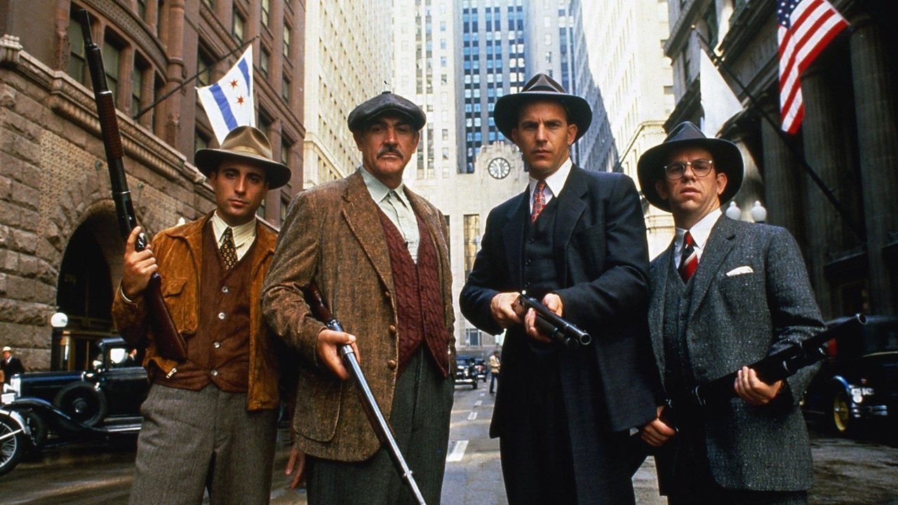 Los protagonistas de &laquo;Los&nbsp;intocables de Eliot Ness&raquo;