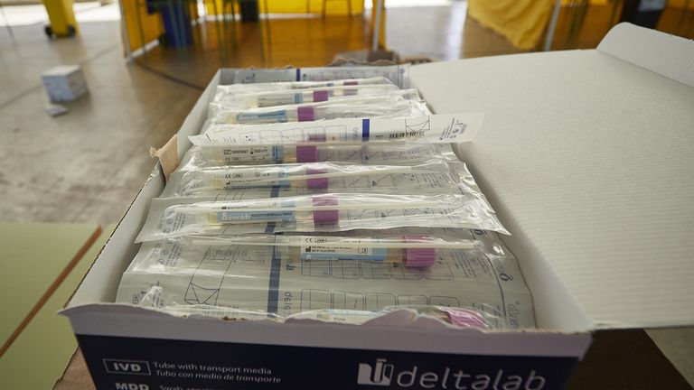 Material para realizar pruebas PCR