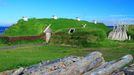 Restos del yacimiento nórdico de L'Anse aux Meadows, en Terranova, donde se llevó a cabo la investigación