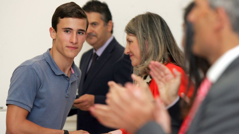 Imagen de archivo. Entrega de premios en Santiago del a�o 2012.
