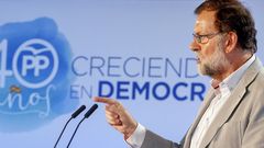 Rajoy sobre el Gobierno de la Generalitat: Est secuestrado por radicales