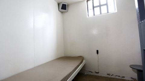 Cama en la celda de El Chapo Guzmn.