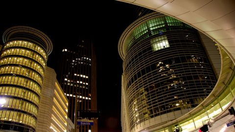 Enron Complex en la ciudad de Houston. 