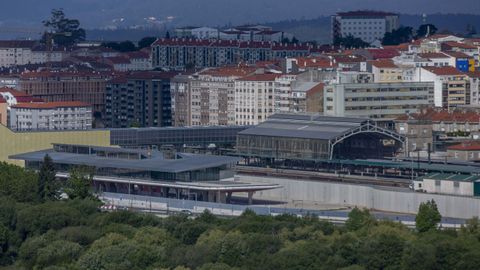 Estación de autobuses de Santiago, conectada con la de tren para garantizar la intermodalidad