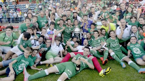 JUNIO. El Arenteiro repiti victoria en la Copa Diputacin y consolid su plantel de Preferente