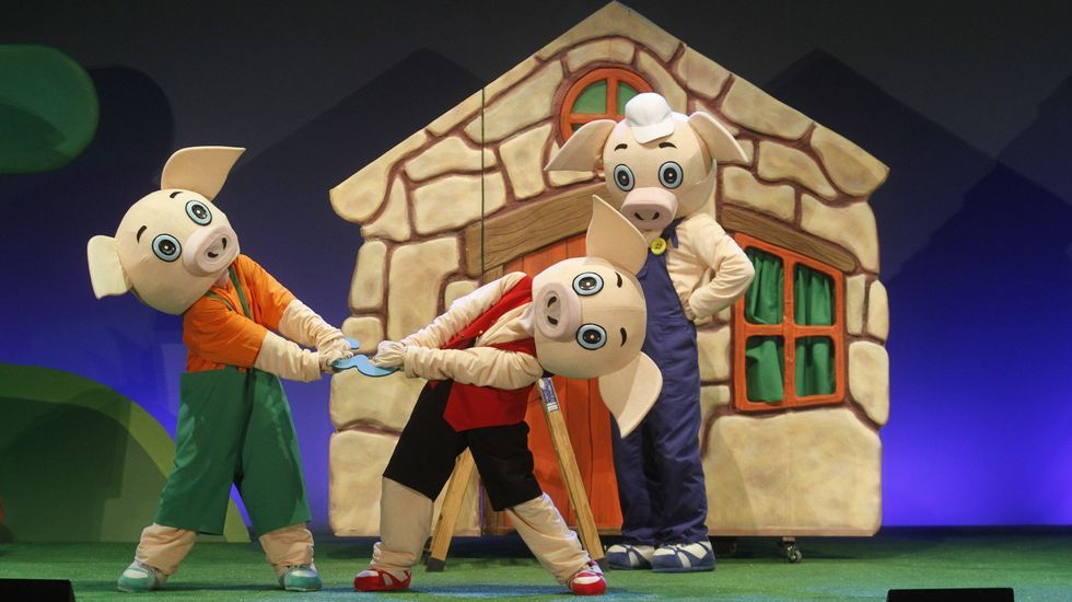 Musical infantil Os tres porquios