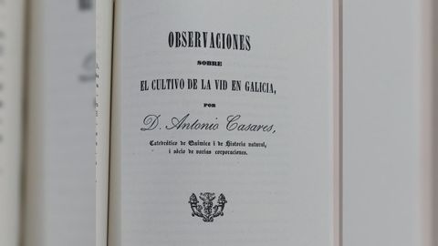 Portada da edición orixinal do libro de Antonio Casares, reproducida na reedición que se acaba de publicar