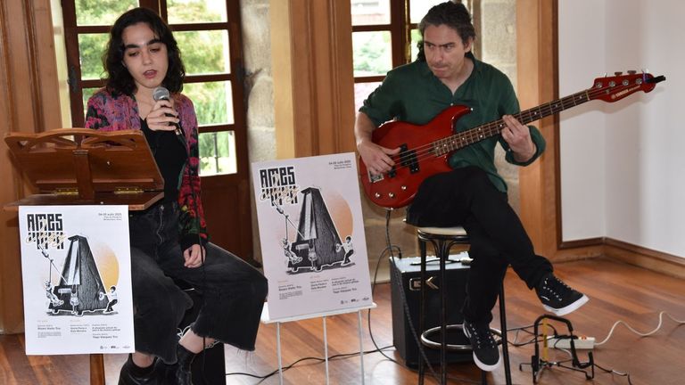 Gloria Pavía e Rafa Morales, en Outono de Jazz