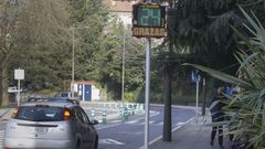 En Santiago, uno de los radares que no multan est instalado en la avenida de Castelao