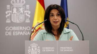 La secretaria de Estado de Sanidad, Silvia Calz�n, comparece en rueda de prensa para dar cuenta de los �ltimos datos de la pandemia de coronavirus en Espa�a