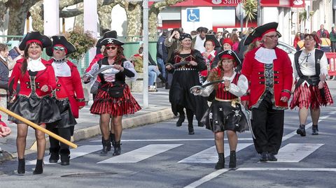 Desfile del Momo de Vilanova de Arousa