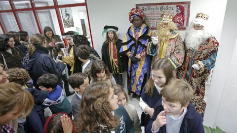 Los Reyes Magos en La Voz de Pontevedra