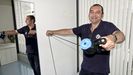 Manuel Montes es el creador de Handy Gym, el gimnasio más pequeño del mundo