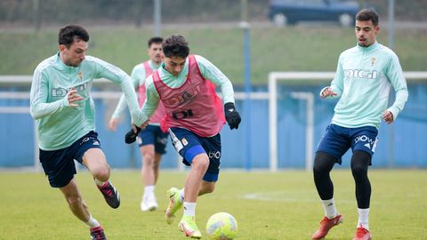 Borja Snchez, Ral Moro y Masca, en El Requexn