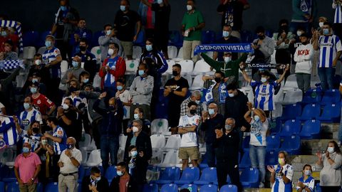 Unos 10.000 aficionados presenciaron en Riazor el Deportivo-Celta B de la primera jornada