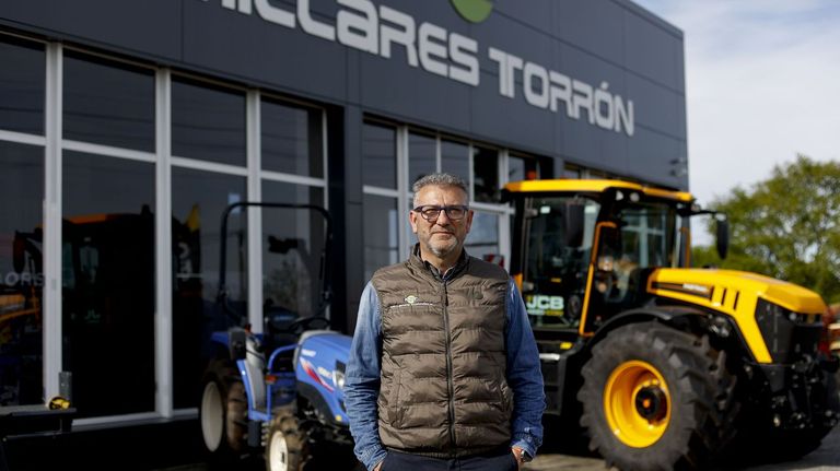 José Ángel Millares: «Vendemos máquinas para el campo gallego de 800.000 euros»
