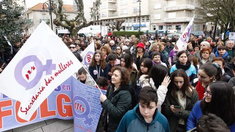 Huelga del 8-M en Vigo