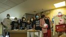 Miembros de Asseii y enfermeras del CHOP presentaron este lunes la Jornada de ostomía que se celebrará en Pontevedra el 21 de octubre