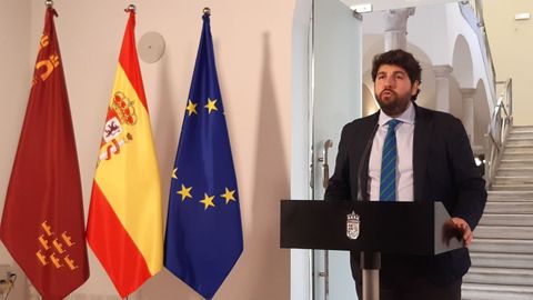 Fernando Lpez Miras, presidente del Gobierno de Murcia