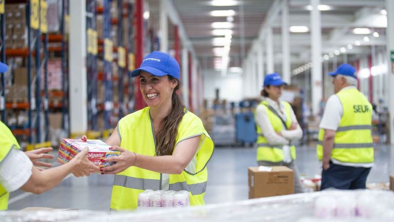 Abre en Vigo una sede de la oenegé que creó el banco de alimentos de las cosas