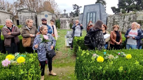 Acto de Os Ninguéns en Pereiró, Vigo