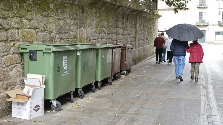 El centro histórico de Pontevedra contará con ocho «illas emerxentes» de contenedores