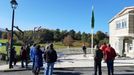 Parada de Sil iza su Bandera Verde por el cuidado medioambiental