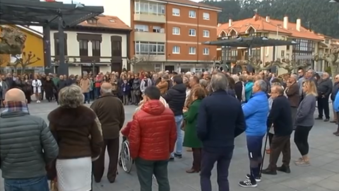 Concentraci�n en San Juan de la Arena