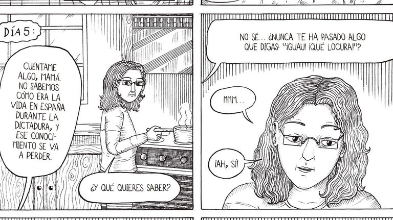 «Dos personas», un cómic que retrata la España de la Transición