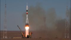 Aterrizaje de emergencia de la Soyuz por un fallo en el propulsor