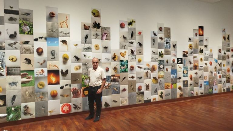 El arte del vigués Din Matamoro llega a las antípodas